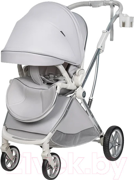 Изображение товара Детская прогулочная коляска Farfello Fest Lux / FL-14 (светло-серый)
