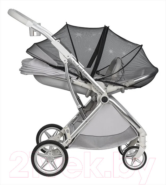 Изображение товара Детская прогулочная коляска Farfello Fest Lux / FL-14 (светло-серый)