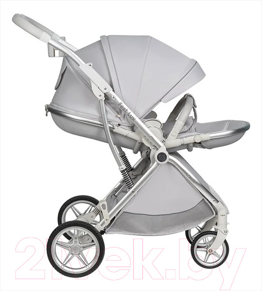 Изображение товара Детская прогулочная коляска Farfello Fest Lux / FL-14 (светло-серый)