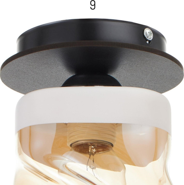 Изображение товара Потолочный светильник BayerLux 91320/1 / 4901124 (черный/хром)