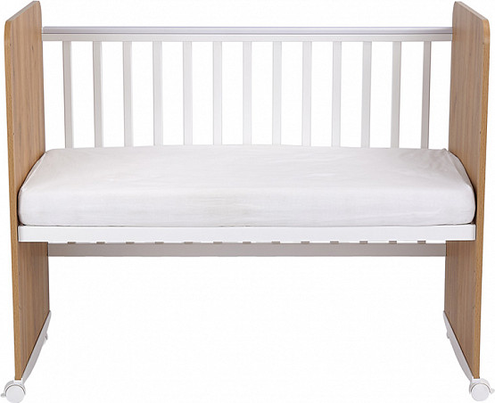 Изображение товара Детская кроватка Фея 702 / 0002757.173 (дуб крафт золотой/белый)