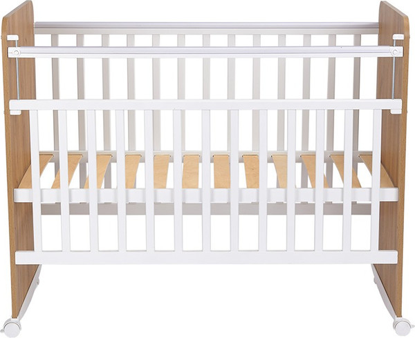 Изображение товара Детская кроватка Фея 702 / 0002757.173 (дуб крафт золотой/белый)