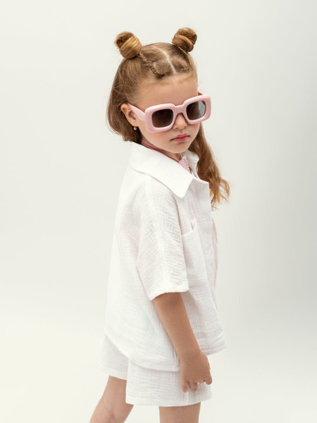 Изображение товара Комплект одежды для малышей Amarobaby Easy / AB-OD24-E2201/00-104 (белый, р.104)