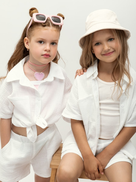 Изображение товара Комплект одежды для малышей Amarobaby Easy / AB-OD24-E2201/00-104 (белый, р.104)