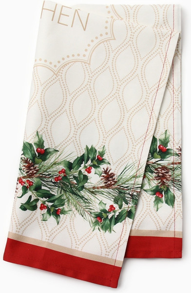Изображение товара Полотенце Этель Christmas wreath 40x73 / 10658943
