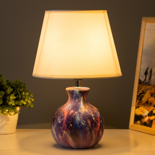 Изображение товара Прикроватная лампа Risalux Корин 9947766 (фиолетовый)