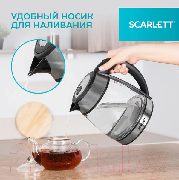 Изображение товара Электрочайник Scarlett SC-EK27G54