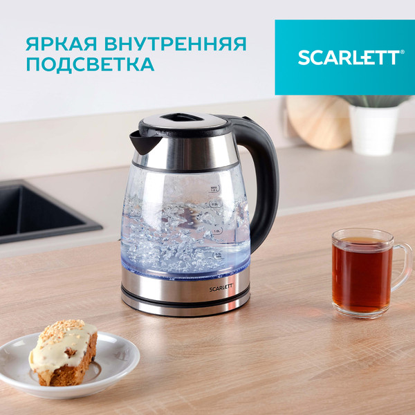 Изображение товара Электрочайник Scarlett SC-EK27G40
