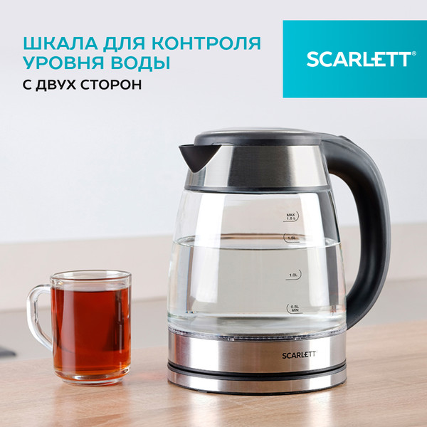 Изображение товара Электрочайник Scarlett SC-EK27G40