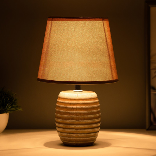 Изображение товара Прикроватная лампа Risalux Алатея 10228424 (белый/шоколадный)