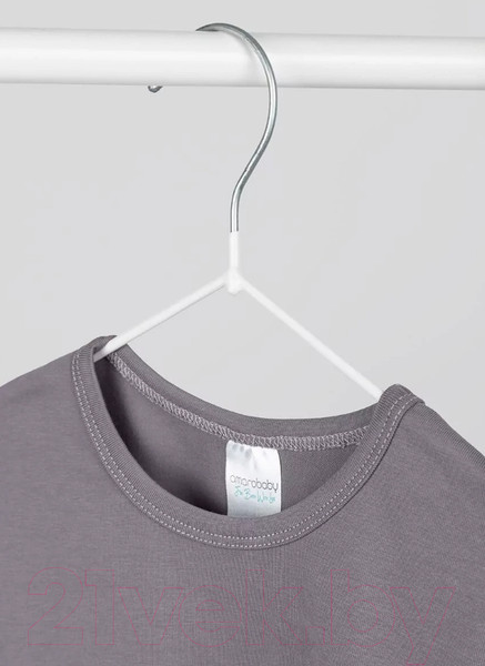 Изображение товара Лонгслив детский Amarobaby Ruffle / AB-OD24-R44/11-128 (серый, р.128)