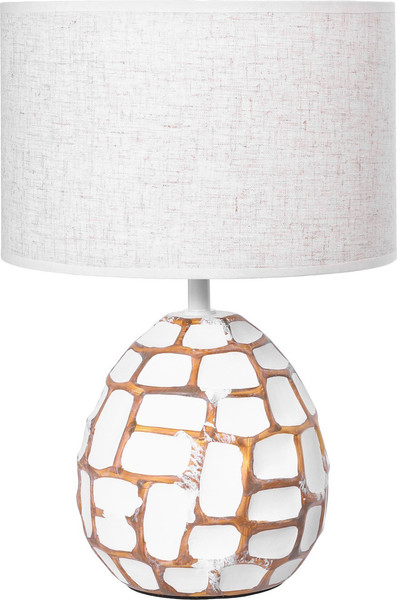 Изображение товара Прикроватная лампа Risalux Камилла 10193756 (белый/шоколадный)