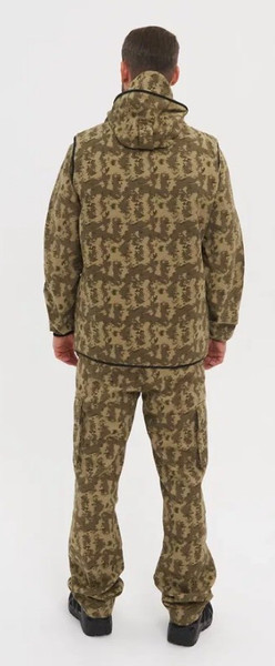 Изображение товара Костюм для охоты и рыбалки Huntsman Тайга-3 летний Твил-Пич Ряска (р-р 44-46/182-188)