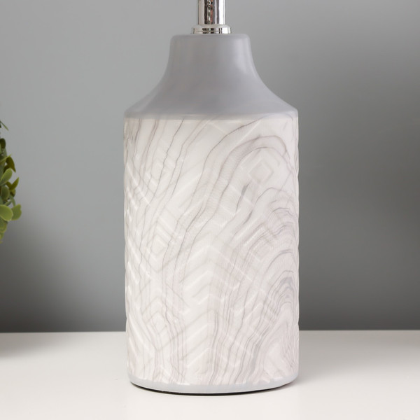 Изображение товара Прикроватная лампа Risalux Лаура 10193746 (белый/серый)