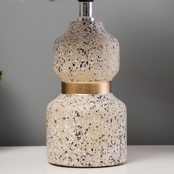 Изображение товара Прикроватная лампа Risalux Патрисия 10193742 (белый/золото)