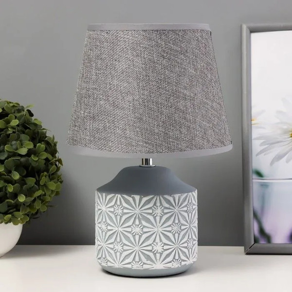 Изображение товара Прикроватная лампа Risalux Лиода 10193738 (серый)