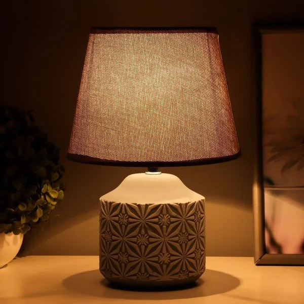 Изображение товара Прикроватная лампа Risalux Лиода 10193738 (серый)