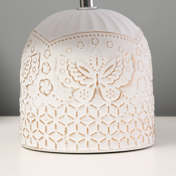 Изображение товара Прикроватная лампа Risalux Нерис 10193737 (белый/золото)