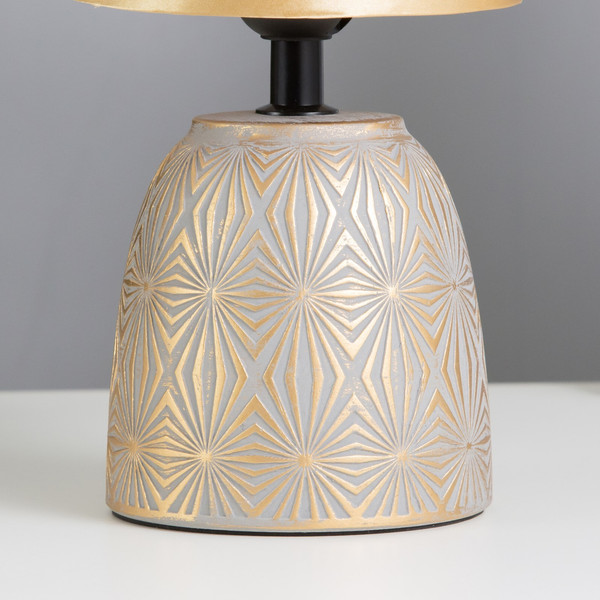 Изображение товара Прикроватная лампа Risalux Диана 10193702 (серый/золото)