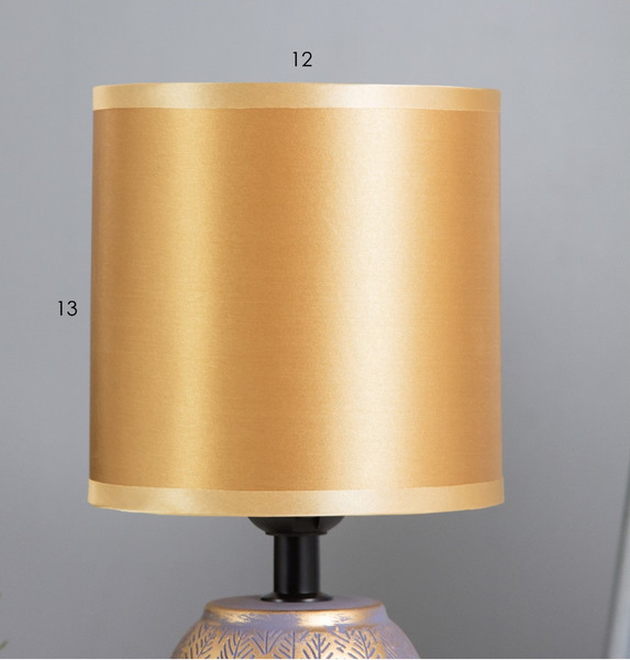 Изображение товара Прикроватная лампа Risalux Диана 10193701 (баклажанный/золото)