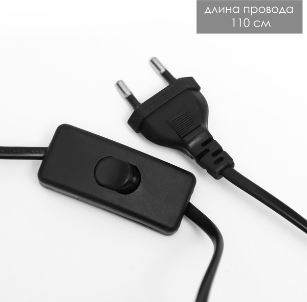 Изображение товара Прикроватная лампа Risalux Диана 10193701 (баклажанный/золото)