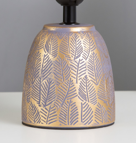 Изображение товара Прикроватная лампа Risalux Диана 10193701 (баклажанный/золото)