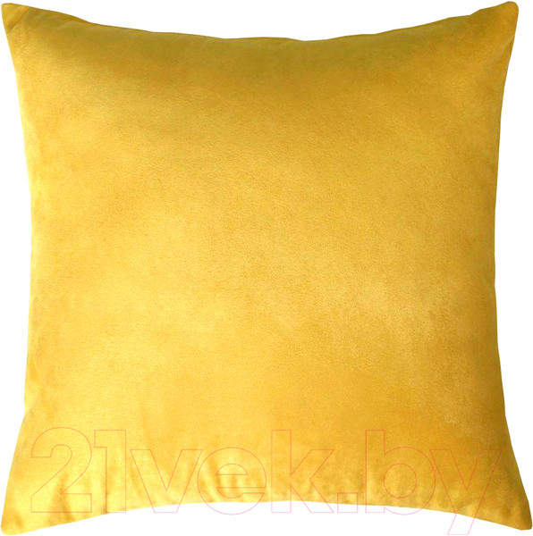 Изображение товара Подушка декоративная MATEX Alcantara / 31-871 (горчичный)