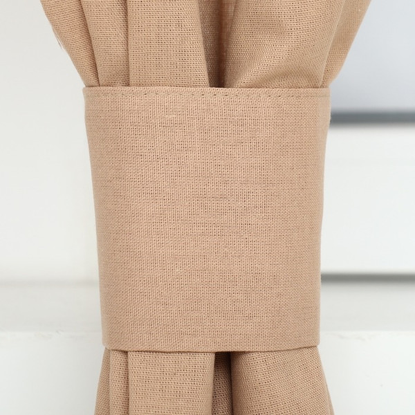 Изображение товара Комплект штор Этель ECO 136x180 / 10398303 (2шт, бежевый)