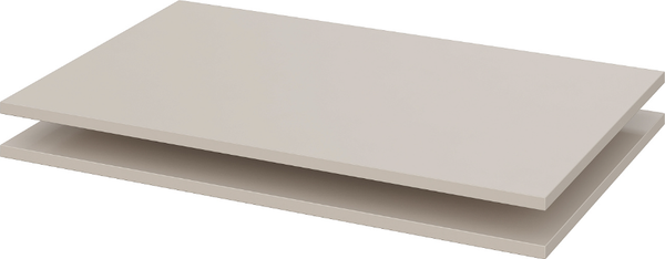 Изображение товара Комплект полок для корпусной мебели Mio Tesoro ШК 5 800/1200/1600 (2шт, меланж)