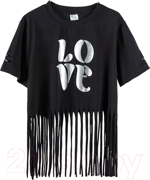 Изображение товара Футболка детская Amarobaby Icon / AB-OD23-I30/09-116 (черный, р.116)