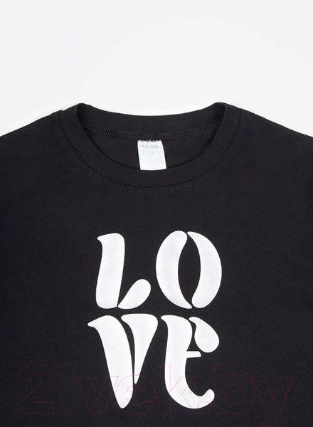 Изображение товара Футболка детская Amarobaby Icon / AB-OD23-I30/09-116 (черный, р.116)