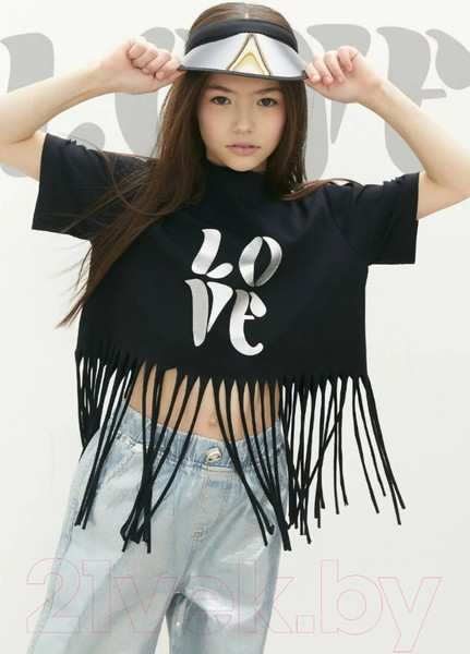 Изображение товара Футболка детская Amarobaby Icon / AB-OD23-I30/09-116 (черный, р.116)