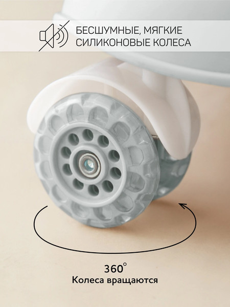 Изображение товара Ходунки Amarobaby First Steps / AB23-21FS-11 (серый)