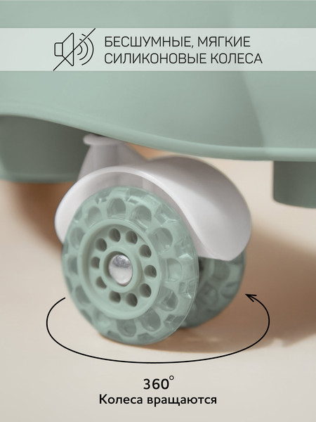 Изображение товара Ходунки Amarobaby Happy Steps / AB23-21HS-13 (зеленый)