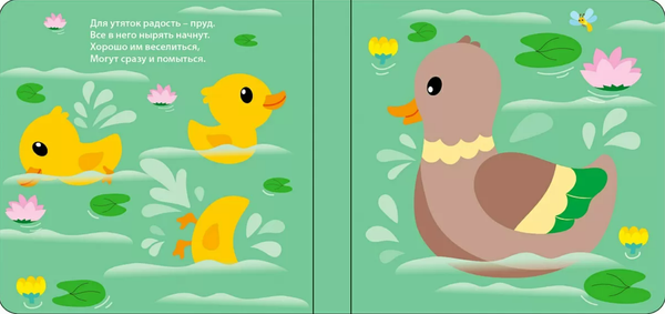 Изображение товара Игрушка для ванной Робинс Искупай меня. Книжка-проявляшка / 9785436609072