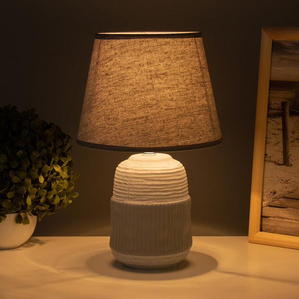 Изображение товара Прикроватная лампа Risalux Дарианна 10429294 (серый)