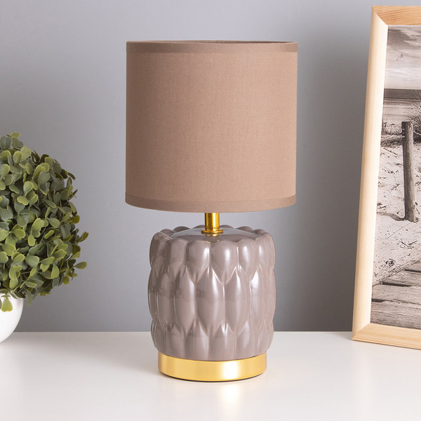 Изображение товара Прикроватная лампа Risalux Бенита 10429279 (коричневый)