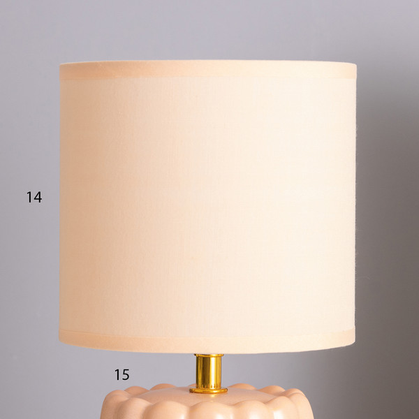 Изображение товара Прикроватная лампа Risalux Бенита 10429278 (персиковый)