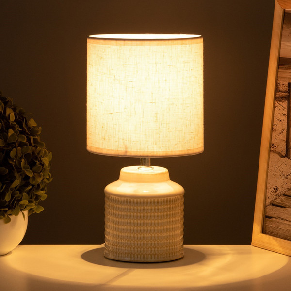 Изображение товара Прикроватная лампа Risalux Катрина 10424518 (бежевый)