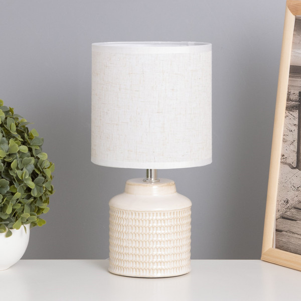 Изображение товара Прикроватная лампа Risalux Катрина 10424518 (бежевый)