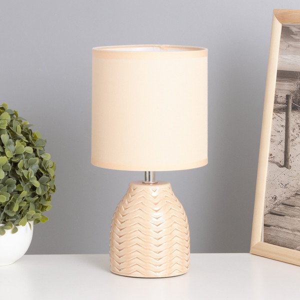 Изображение товара Прикроватная лампа Risalux Квиллен 10424523 (бежевый)