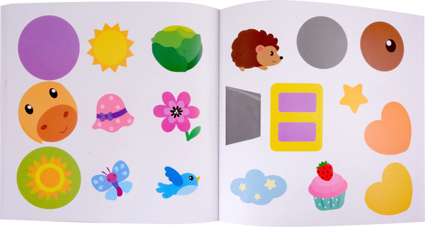 Изображение товара Развивающая книга Робинс Самые первые наклейки 1-2 года / 9785436608792