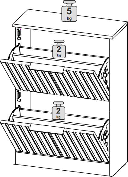 Изображение товара Тумба для обуви ТриЯ Хилтон Исп.2 (дуб крафт золотой/графит матовый)