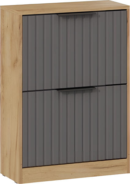 Изображение товара Тумба для обуви ТриЯ Хилтон Исп.2 (дуб крафт золотой/графит матовый)