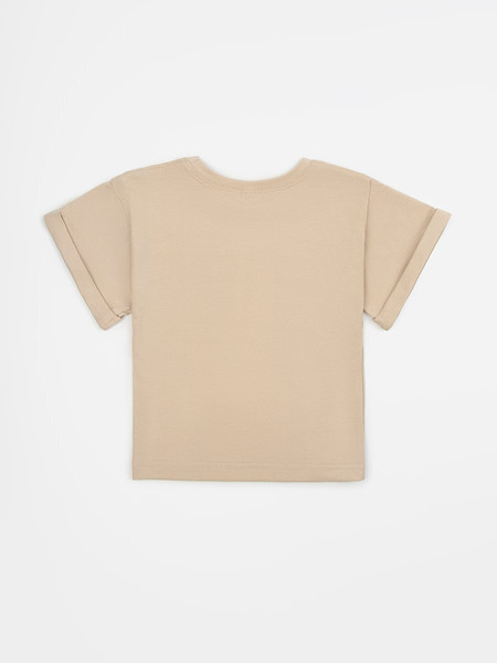 Изображение товара Футболка для малышей Amarobaby Bear / AB-OD24-B33/03-98 (бежевый, р.98)
