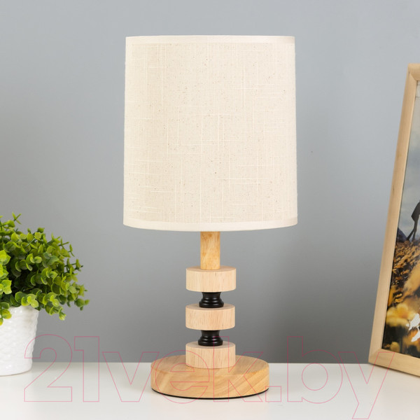 Изображение товара Прикроватная лампа Risalux Араз 9930351 (светлое дерево)