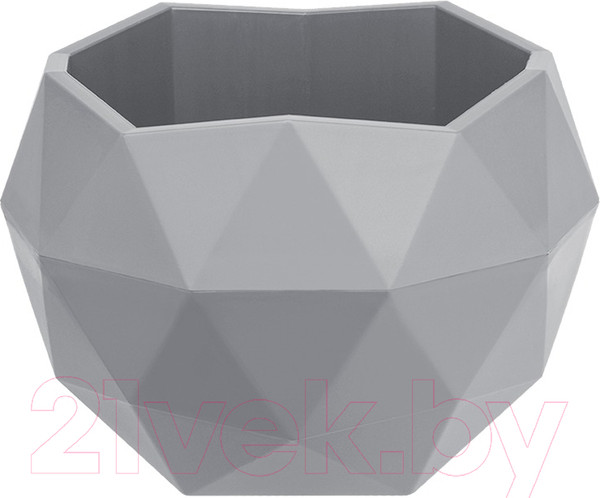 Изображение товара Кашпо La Decoro Топаз КШ-9799 (2.5л, серый жемчуг)