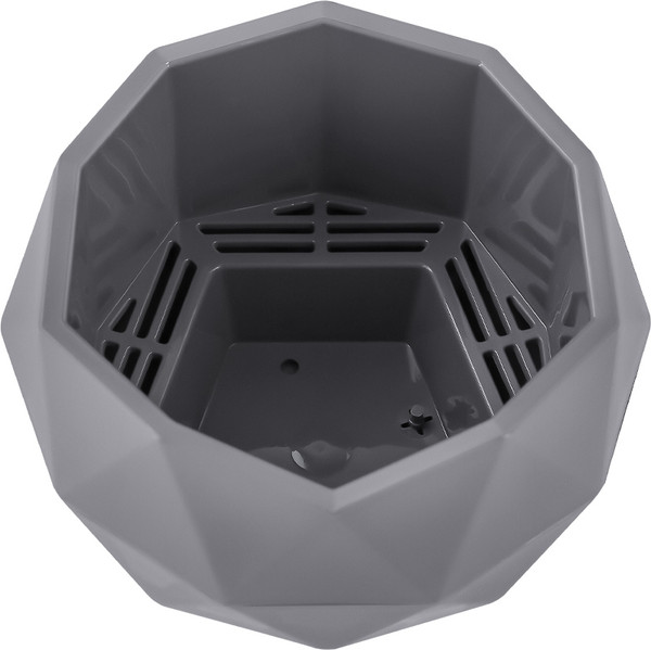 Изображение товара Кашпо La Decoro Топаз КШ-9799 (2.5л, серый жемчуг)