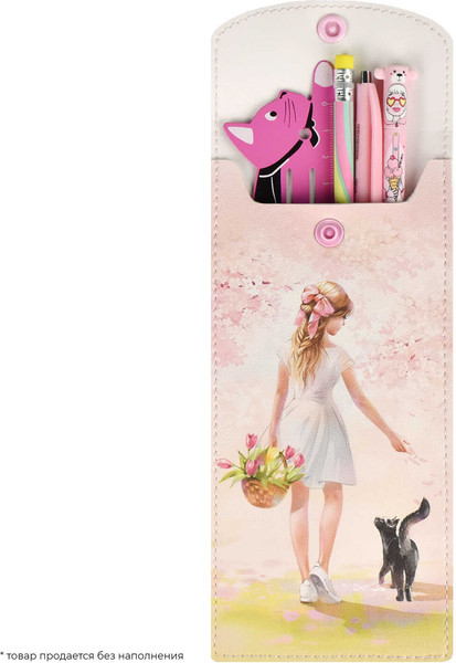 Изображение товара Пенал Феникс+ Романтичные девушки / 65527