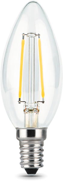 Изображение товара Лампа Gauss Filament Свеча 9W 710lm 4100К Е14 / 103801209